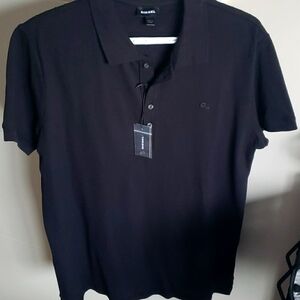 Diesel Mens Black Polo XL NWT